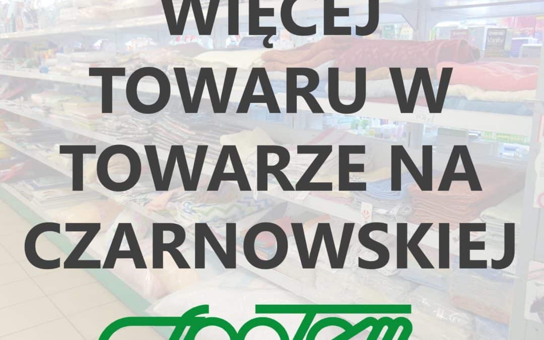 JESZCZE WIĘCEJ TOWARU W BARTKU!