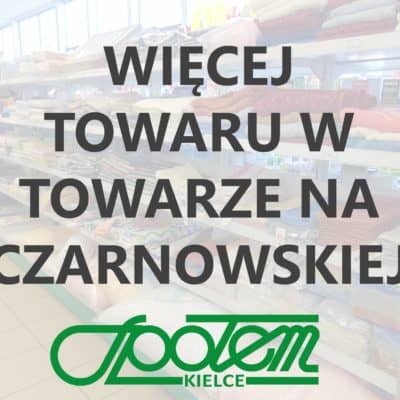 JESZCZE WIĘCEJ TOWARU W BARTKU!