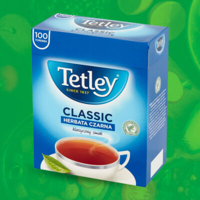 Herbata czarna Tetley 100 torebek TATA