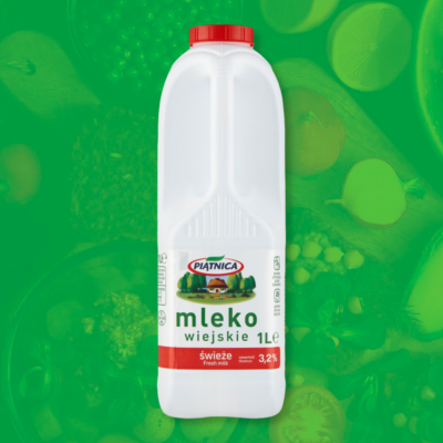 Mleko wiejskie 3,2% 1l OSM Piątnica
