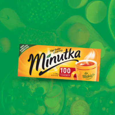 Herbata ekspresowa Minutka 100 szt Mokate