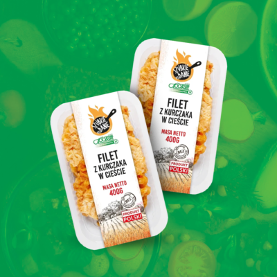 Filet z kurczaka w cieście 400g Społem PSS Kielce