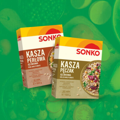 Kasza jęczmienna 4x100g Sonko