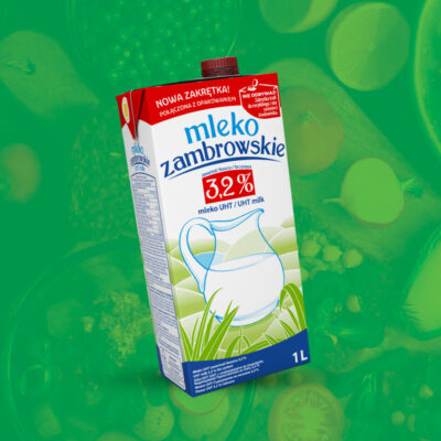 Mleko UHT Zambrowskie 3,2% 1l Mlekpol