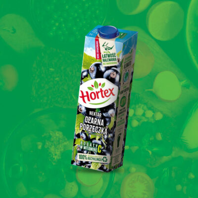 Nektar z czarnej porzeczki 1l Hortex