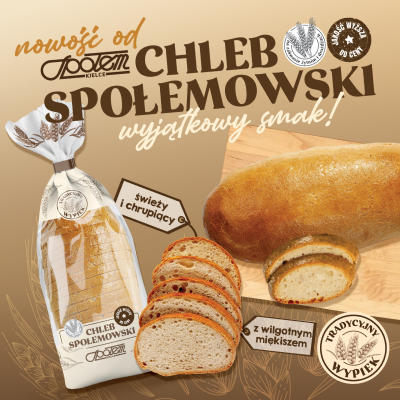 Chleb Społemowski – poznaj naszą chrupiąca nowość!