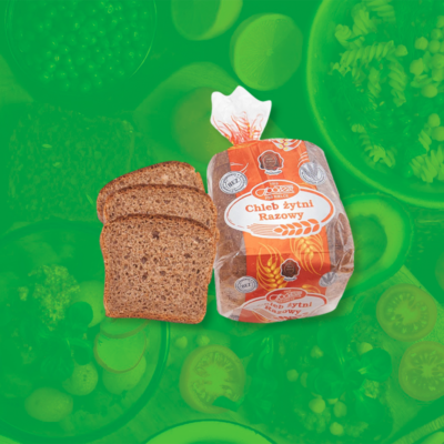 Chleb żytni razowy krojony 250g SPOŁEM PSS